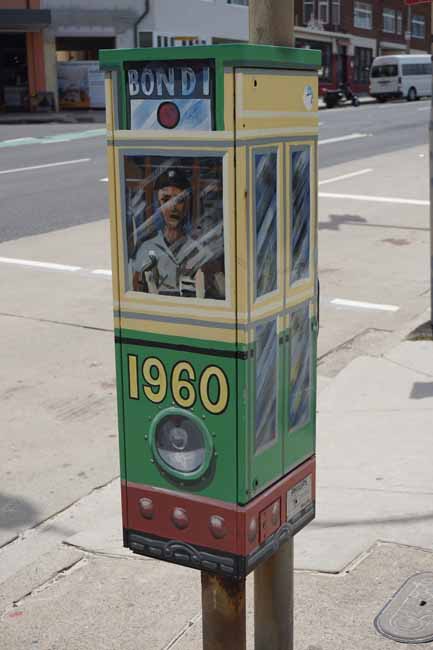 Bondi Tram 1960 electric box